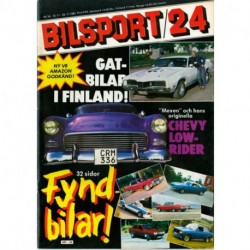 Bilsport nr 24  1981