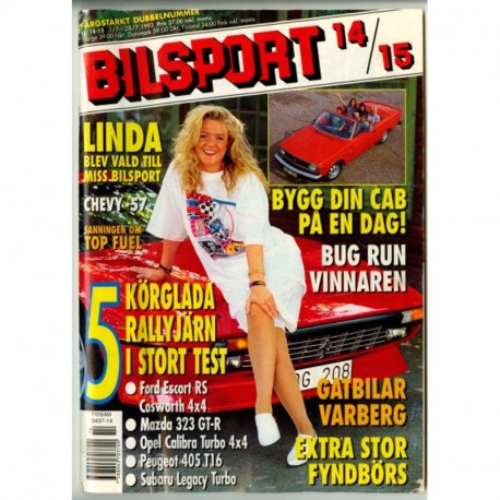 Bilsport nr 14  1993