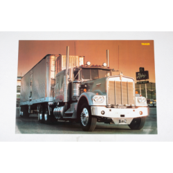 Vintageposter Trailer Kenworth W 900