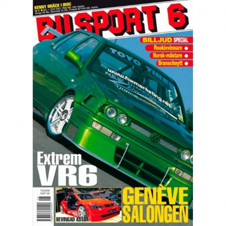 Bilsport nr 6  2001
