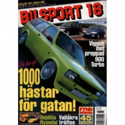 Bilsport nr 18  1999