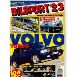 Bilsport nr 23  1996