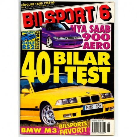 Bilsport nr 6  1996