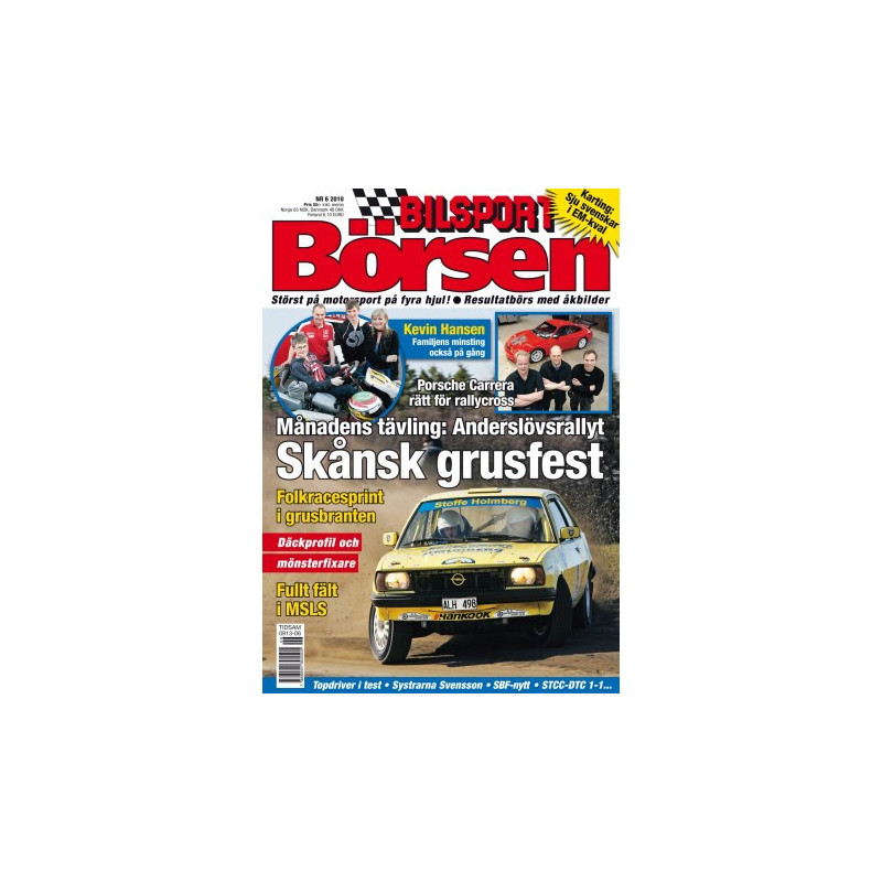 Bilsport Börsen nr 6 2010