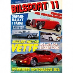 Bilsport nr 11  1987