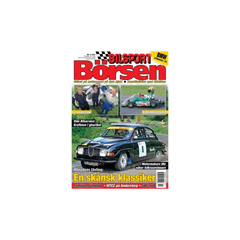 Bilsport Börsen nr 10 2007