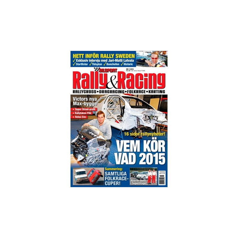 Bilsport Rally&Racing nr 2 2015