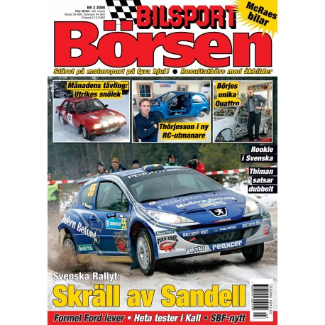 Bilsport Börsen nr 3 2008