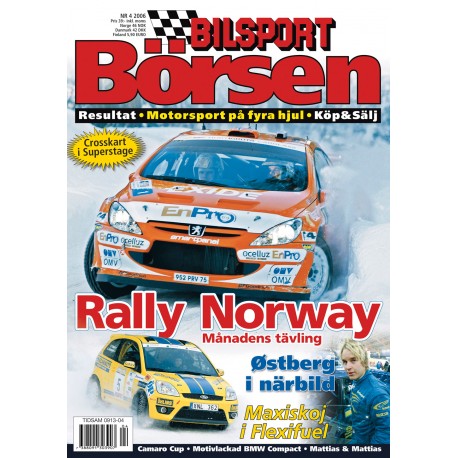 Bilsport Börsen nr 4 2006
