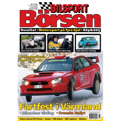 Bilsport Börsen nr 3 2006