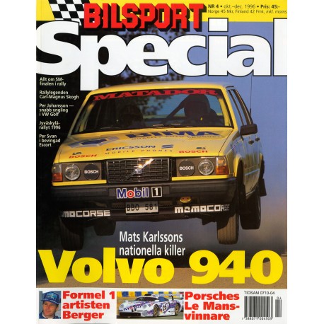 Bilsport Special nr 4  1996