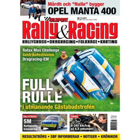 Bilsport Rally & Racing nr 7 2017